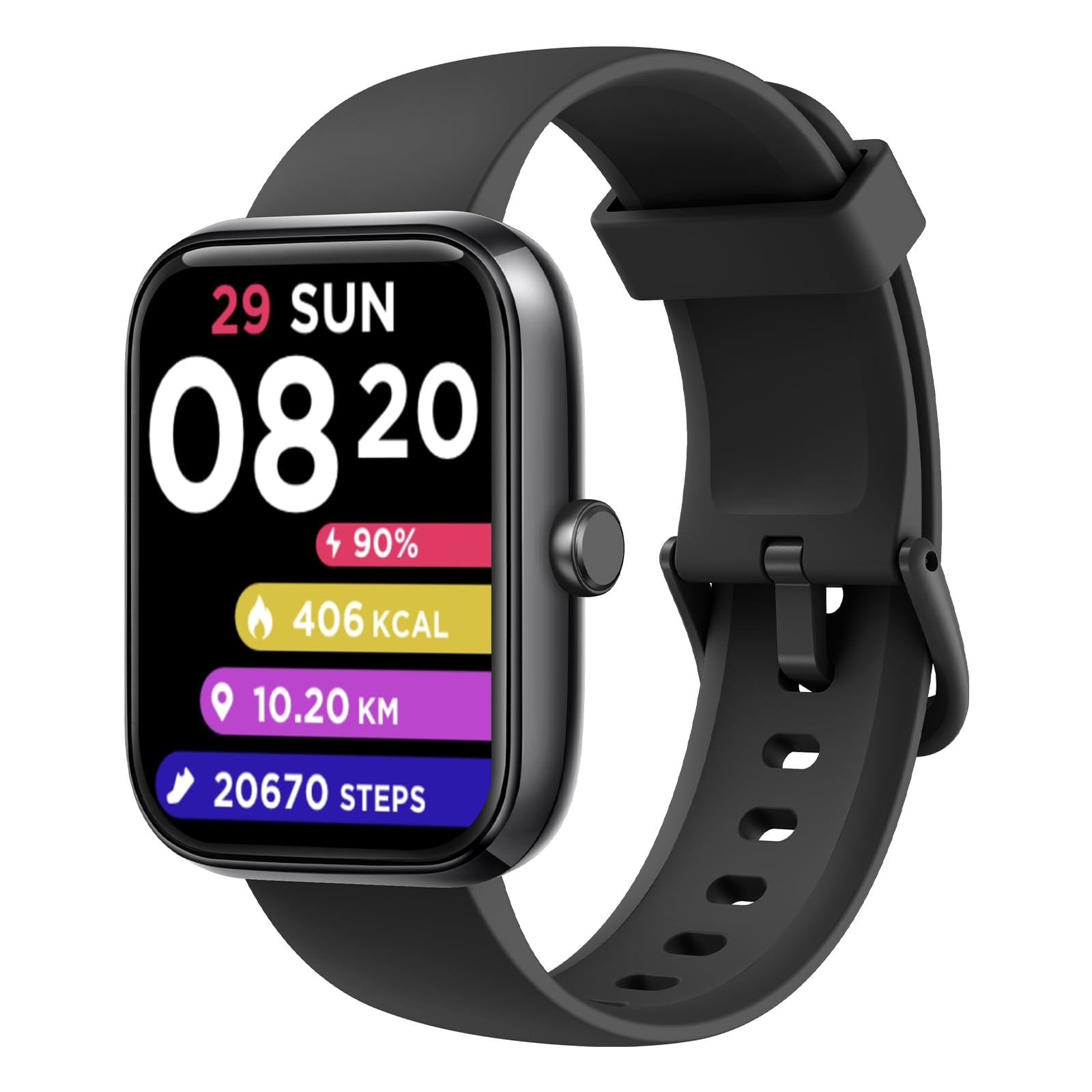 Amazon.co.jp: スマートウォッチ iPhone対応 通話機能 大画面 Line通知